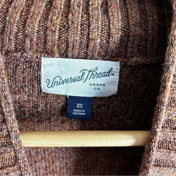 Universal Thread Striped Mock Turtleneck Wide Sleeve Sweater - Picture 4 of 13